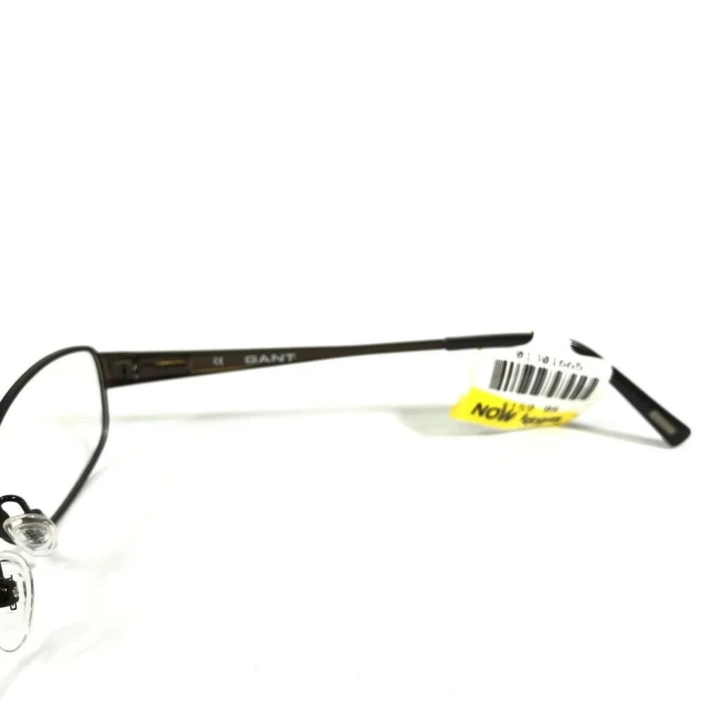 GANT Eyeglasses Frames GW TORCA SBRN Brown Cat Eye Full Wire Rim 51-17-135